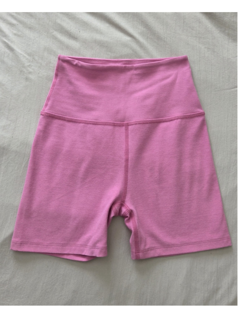 Beyond Yoga Athletic Bike Shorts Size Small Pink USA Made